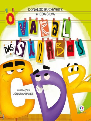 cover image of O varal das sílabas--B, C e D